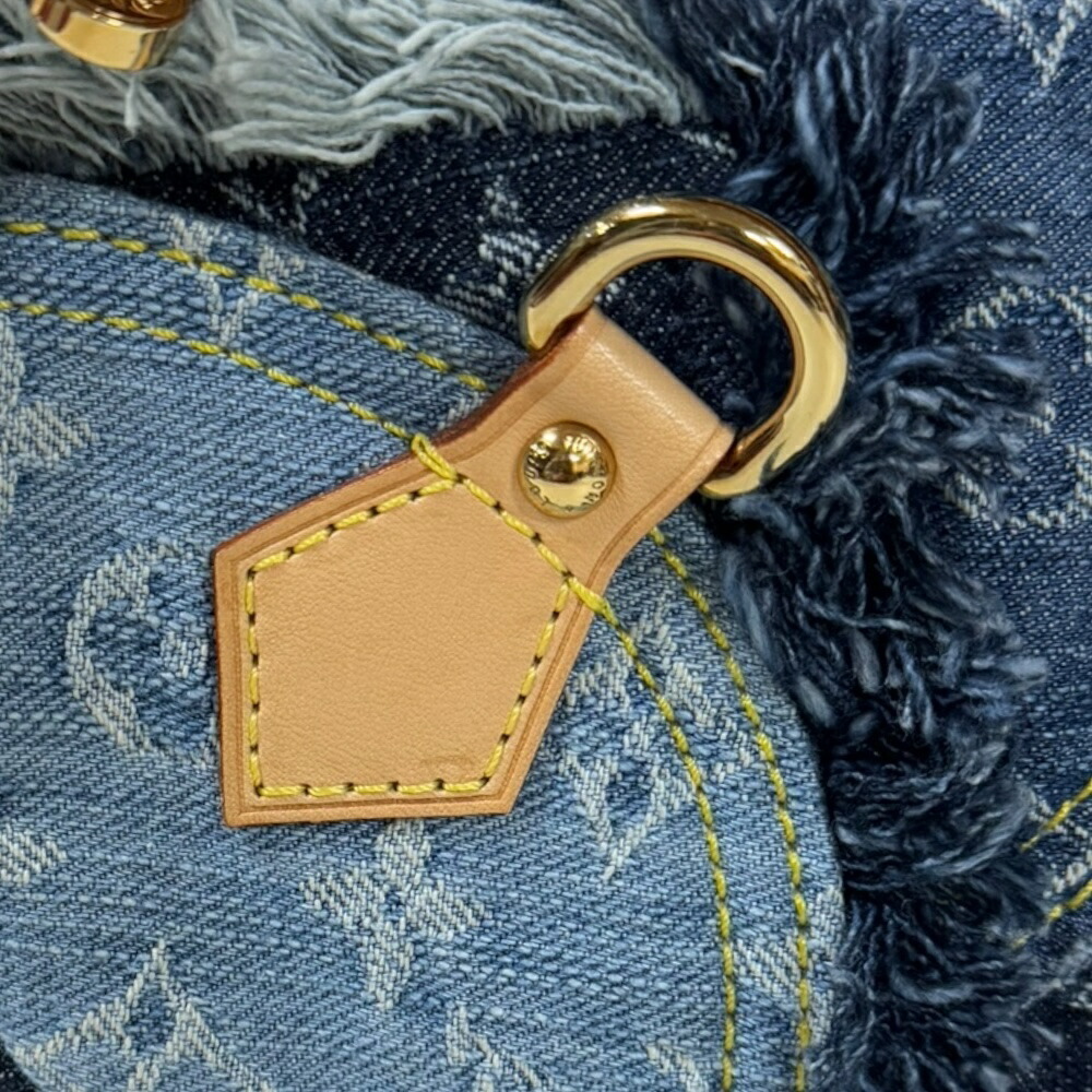 Louis Vuitton Pouchy Patchwork Monogram Denim Sho… - image 8